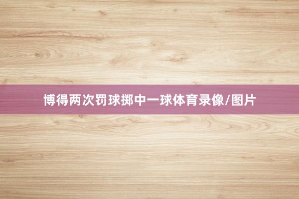 博得两次罚球掷中一球体育录像/图片