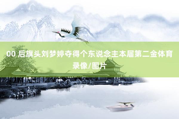 00 后旗头刘梦婷夺得个东说念主本届第二金体育录像/图片